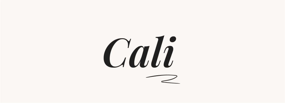 Prénom Cali rare et original pour un garçon.