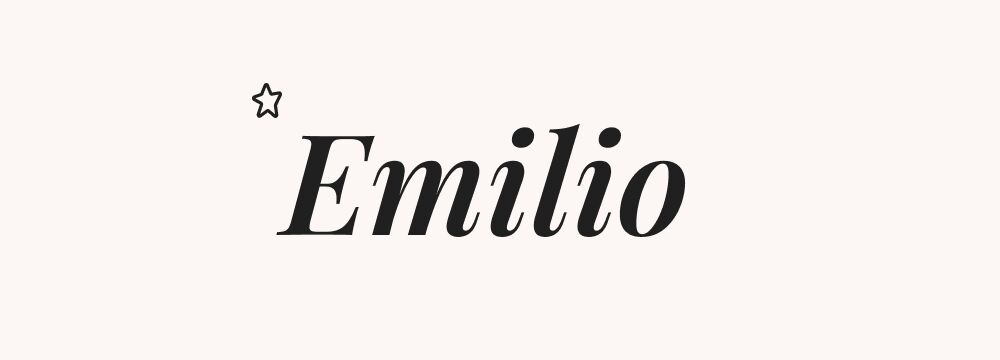 Emilio, prénom espagnol rare au charme vintage pour parents cherchant originalité