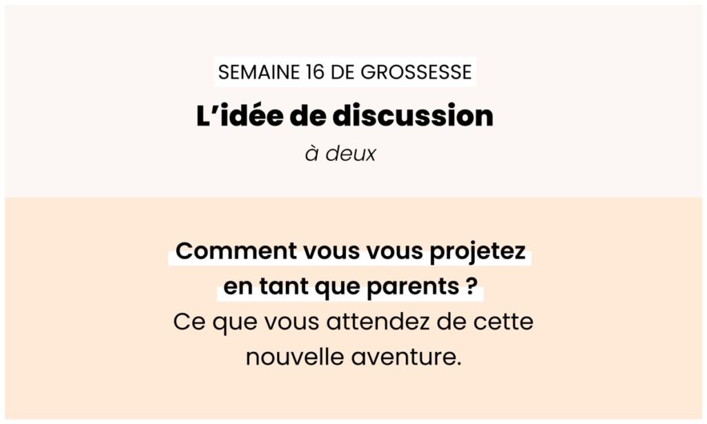 18 semaines d’aménorrhée (correspondance en semaines de grossesse : 16 SG)