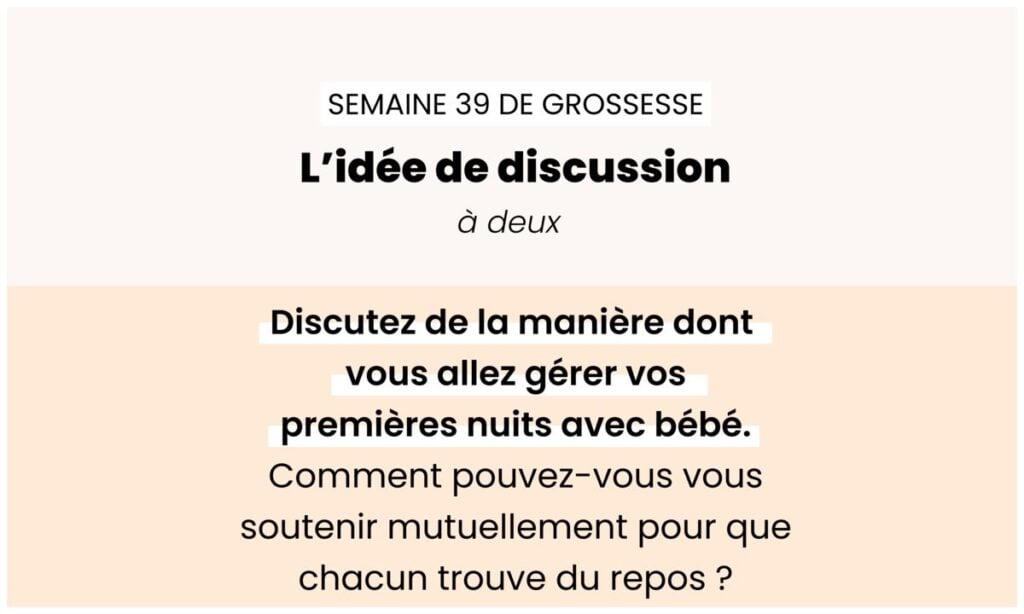 41 semaines d’aménorrhée (correspondance en semaines de grossesse : 39 SG)
