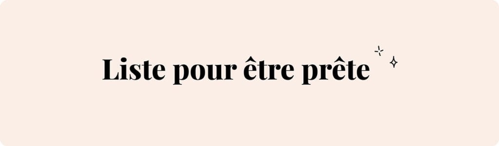 Préparer un accouchement naturel, liste pour anticiper la douleur, gestion sans péridurale “Liste pour être prête”