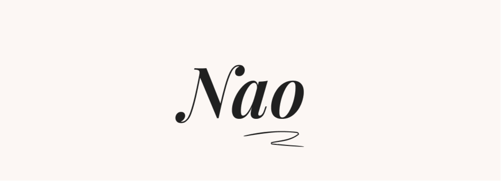 prénom japonais masculin Nao sobre et élégant