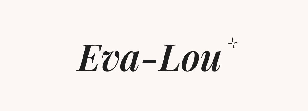 eva-lou, prénom composé original pour fille