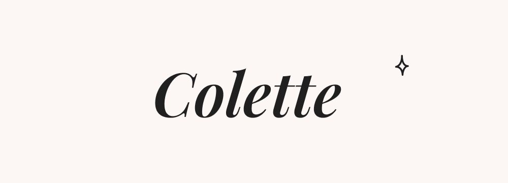 Colette, prénom français fille ancien et littéraire, symbole de charme rétro et d’esprit libre