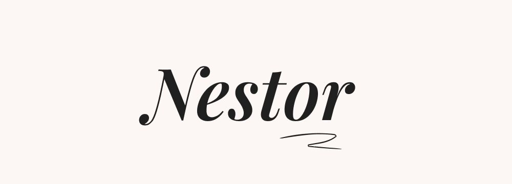 Nestor, prénom mythologique garçon sage et ancien, connu pour sa parole mesurée et son esprit de conseil