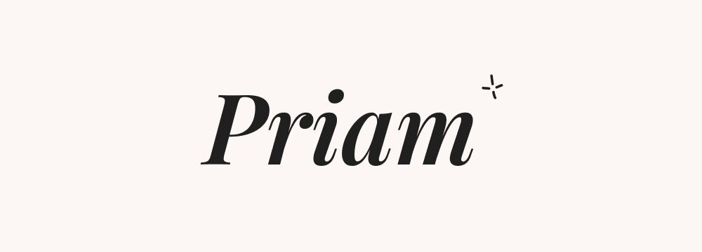 Priam, prénom mythologique garçon noble et digne, inspiré du roi légendaire de Troie