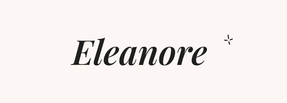 Eleanore, prénom français fille classique et élégant, au charme international et à l’allure raffinée