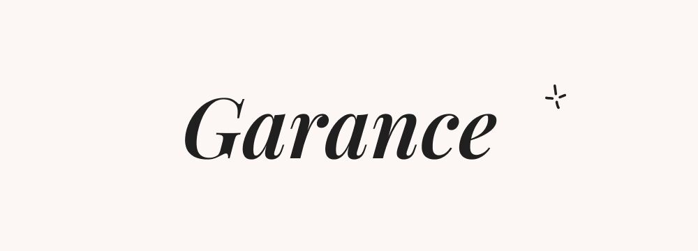 Garance, prénom français fille original et coloré, à la tonalité vive et au caractère affirmé