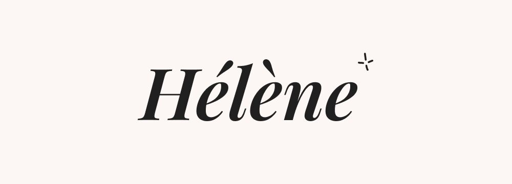 Hélène, prénom mythologique fille élégant et solaire, inspiré de la légendaire beauté de Troie