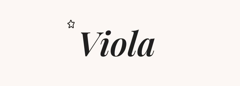 Viola, prénom italien fille poétique et floral, pour futurs parents à la recherche d’idées prénoms bébé délicates