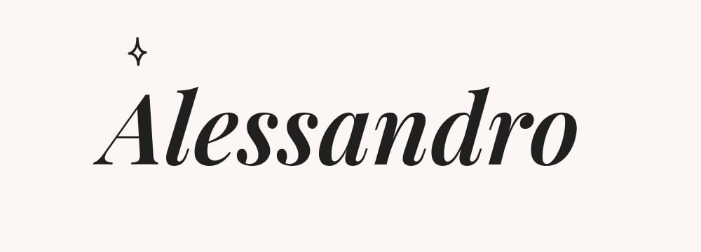Alessandro, meilleur prénom italien classique, idéal pour parents à la recherche d'un prénom italien long