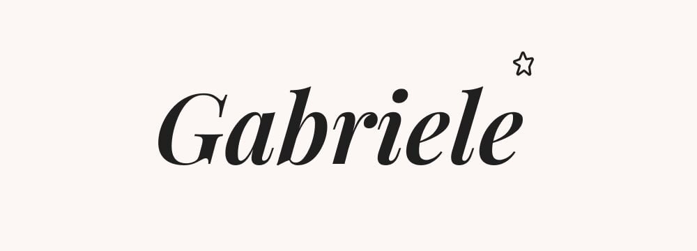 Gabriele, prénom italien garçon doux et lumineux, pour futurs parents souhaitant un prénom bébé classique