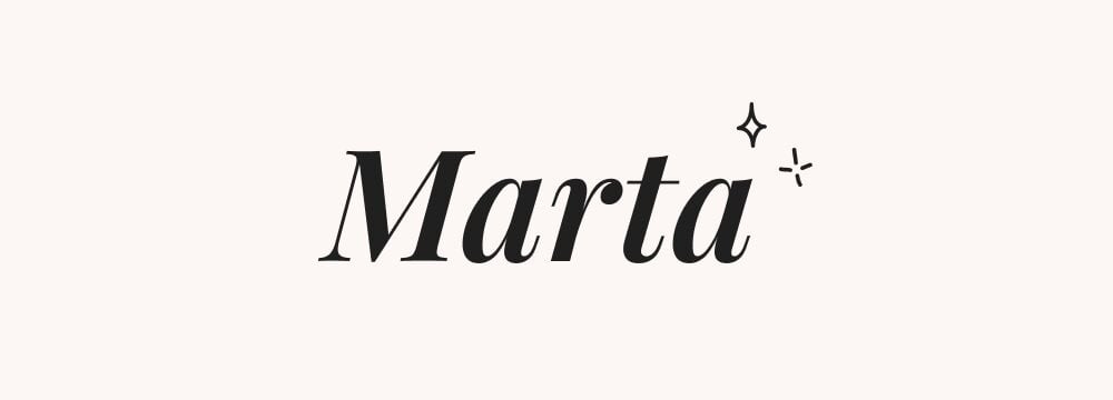 Marta, prénom italien de fille simple et chaleureux, parfait pour futurs parents en quête d’idées prénoms bébé intemporels