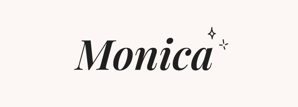 Monica, prénom italien de fille classique, parfait pour futurs parents cherchant des idées prénoms bébé courants