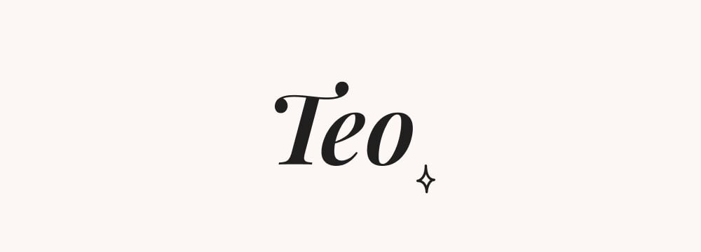 Teo, prénom italien garçon court et tendance, parfait pour futurs parents cherchant un prénom bébé moderne