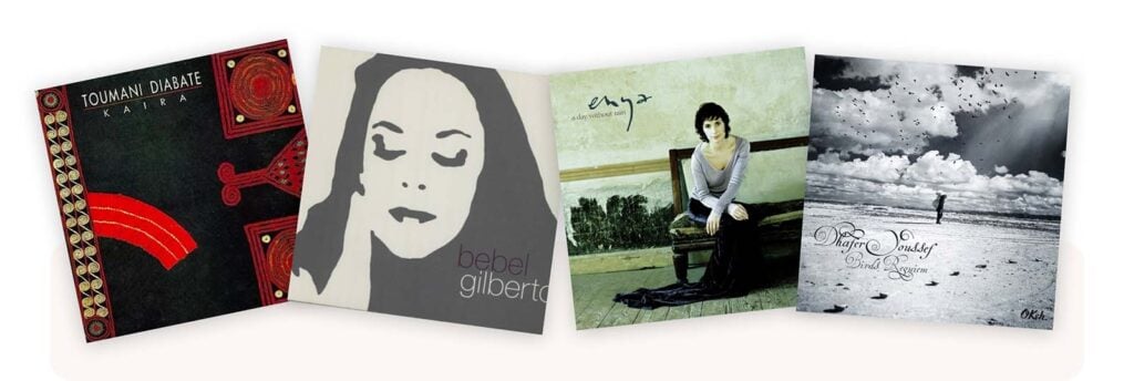 Albums de musiques du monde offrant une découverte sensorielle riche pour initier un tout-petit à une musique bébé variée, culturelle et pleine de douceur