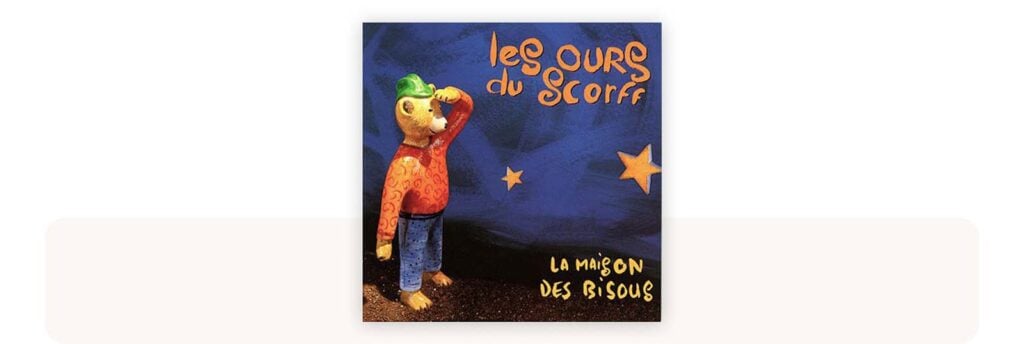 Album Les Ours du Scorff, idéal pour faire découvrir aux tout-petits une musique bébé poétique, rythmée et créative inspirée des univers enfantins