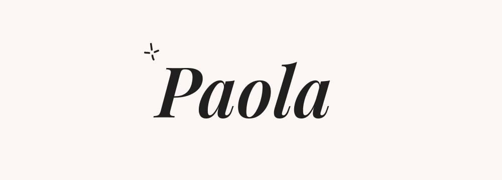 Paola, prénom italien de fille simple, idéal pour futurs parents cherchant des idées prénoms bébé pleines de douceur