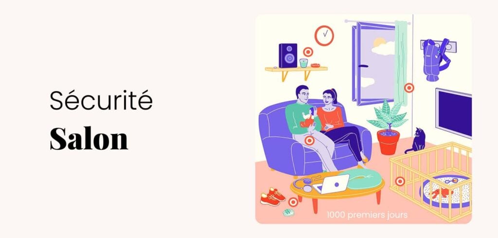 Importance de sécuriser son salon avec un bébé ou un enfant