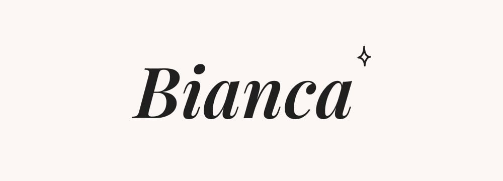 Prénom espagnol Bianca signifiant blanche pour parents cherchant un prénom pur et élégant