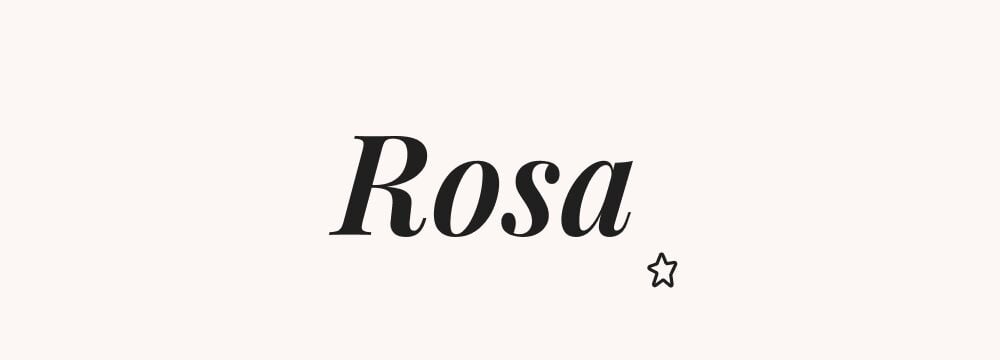 Prénom espagnol Rosa signifiant rose pour parents cherchant un prénom floral doux et gracieux