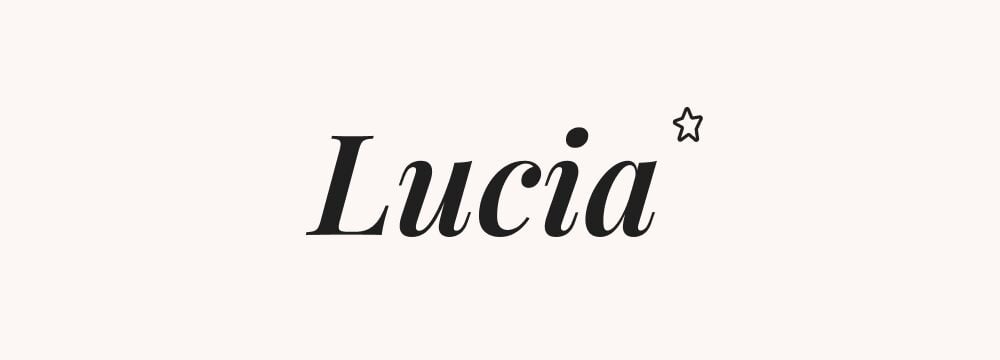 Prénom espagnol fille Lucia évoquant la lumière pour parents cherchant un prénom doux et tendance