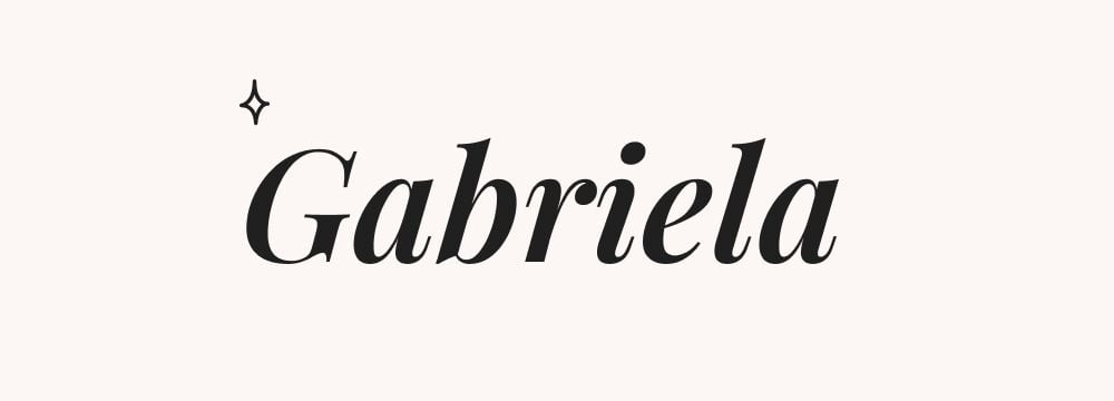 Prénom espagnol Gabriela signifiant force de Dieu pour parents cherchant un prénom de caractère