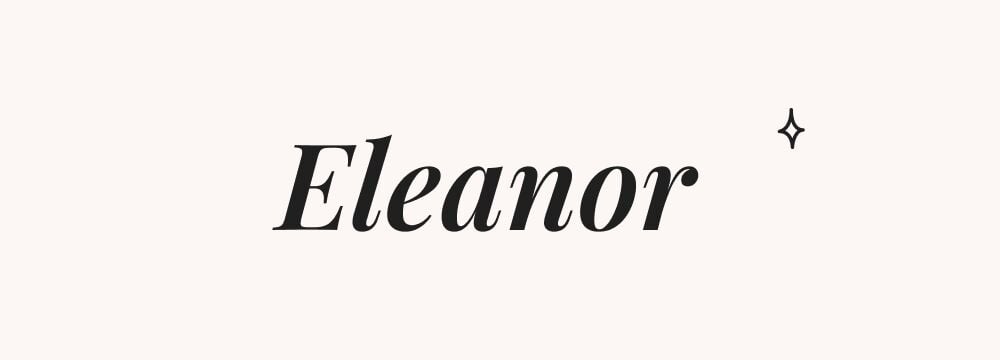Eleanor, prénom américain fille rétro et chic, apprécié dans les tendances actuelles