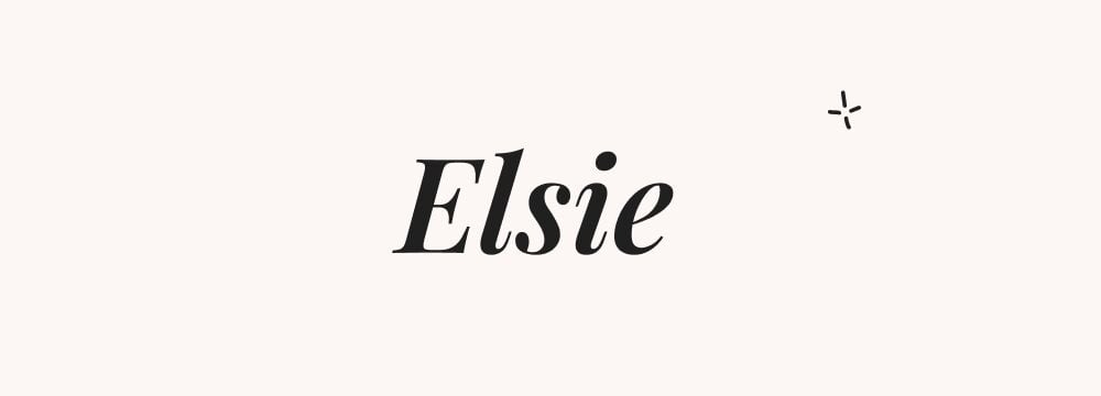 Elsie, prénom américain fille rétro et charmant, inspiration ancienne revisitée
