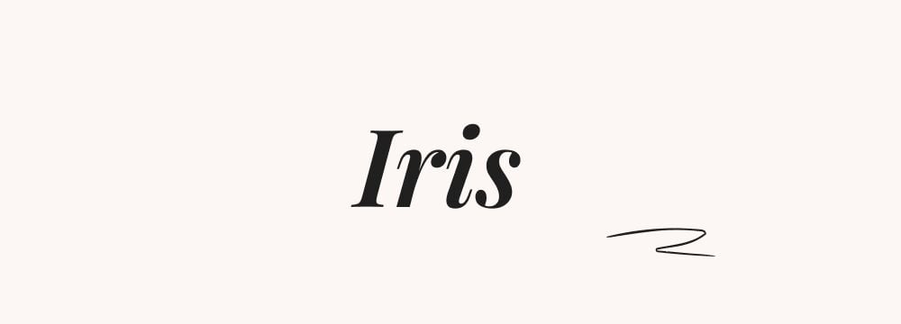 Iris, prénom américain fille poétique et floral, inspiration moderne pour bébé
