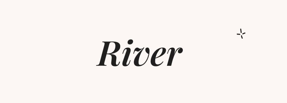 River, prénom américain fille unisexe d’inspiration nature, choix original et moderne