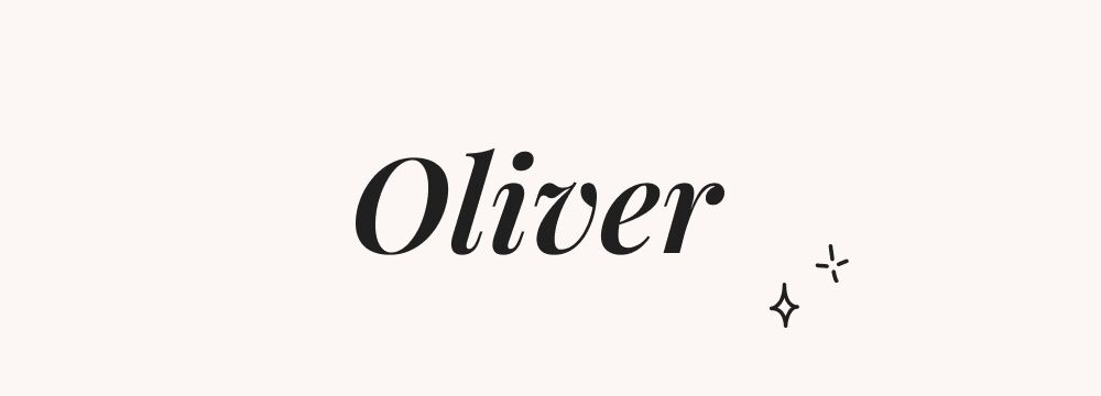 Oliver, prénom américain garçon élégant et très apprécié aux États‑Unis