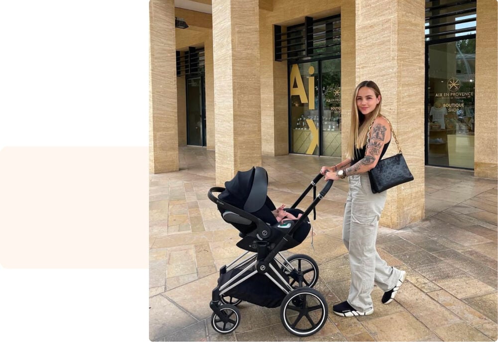 Parcours de jeune maman @lisafaamily, organisation avec bébé, réalité de la maternité moderne