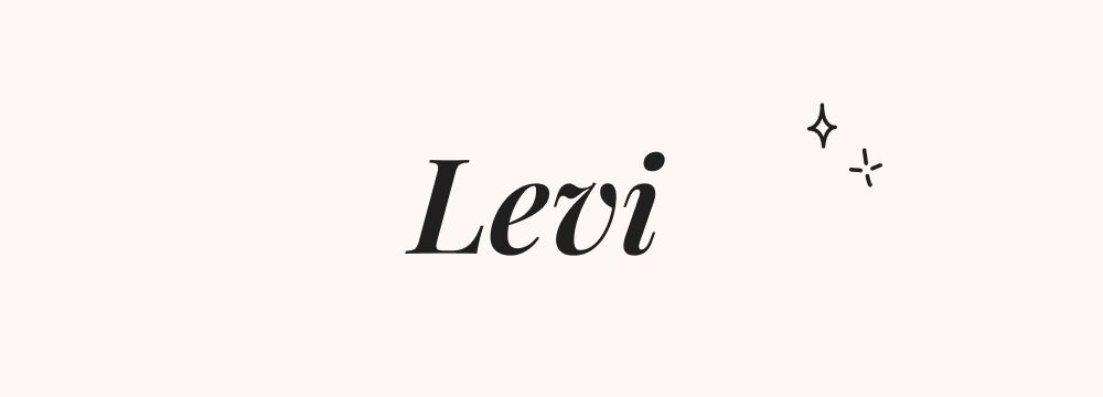 Levi, prénom américain garçon court et moderne, en vogue