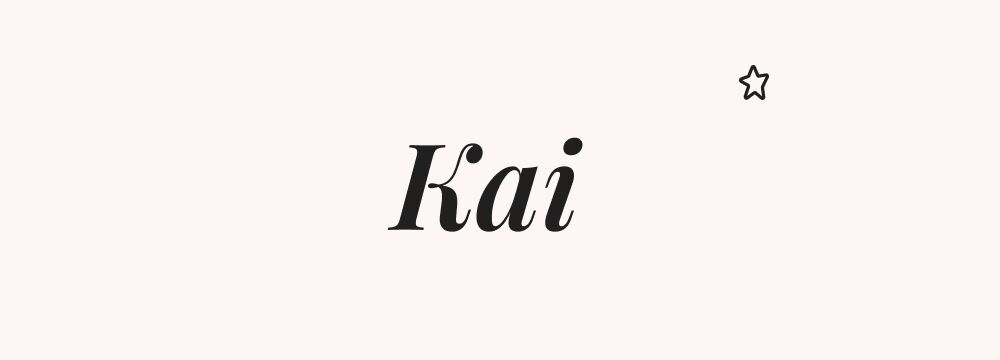 Kai, prénom américain garçon court et international, populaire aux USA