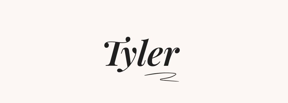 Tyler, prénom américain garçon populaire et contemporain