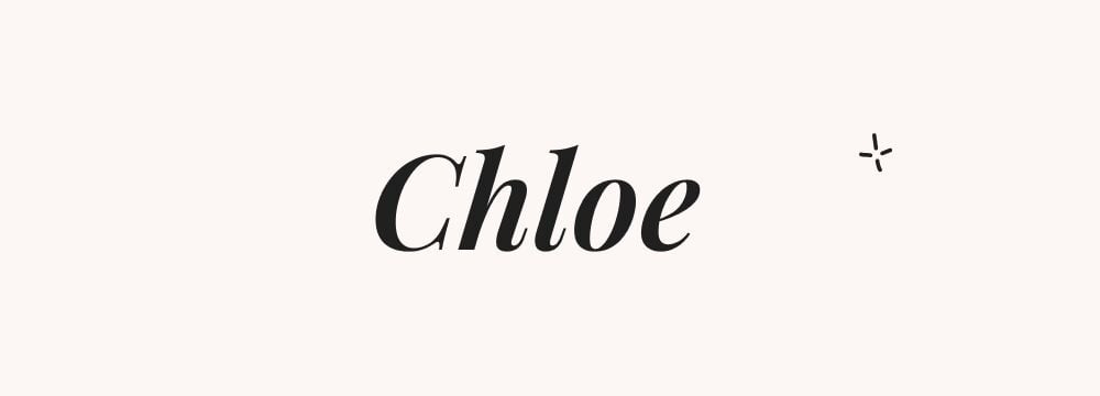 Chloe, prénom américain fille international et tendance, apprécié pour bébé
