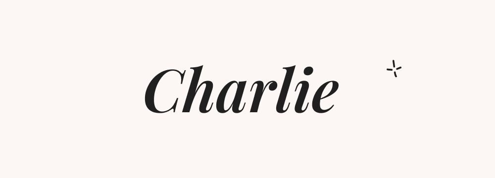 Charlie, prénom américain garçon mixte et intemporel