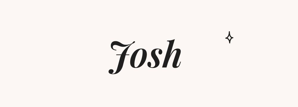 Josh, prénom américain garçon familier et moderne