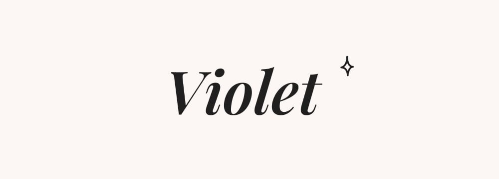 Violet, prénom américain féminin inspiré des fleurs, choix original pour bébé fille