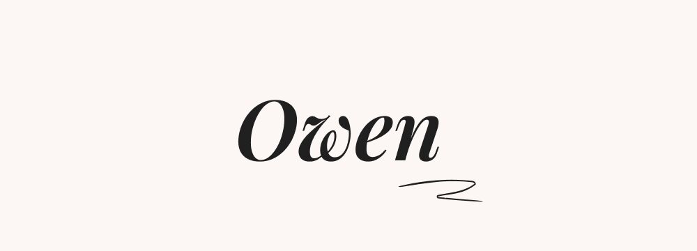 Owen, prénom américain garçon doux et actuel, apprécié outre‑Atlantique