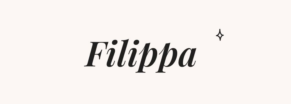 Filippa, prénom russe féminin rare et raffiné, prénom slave original pour bébé fille