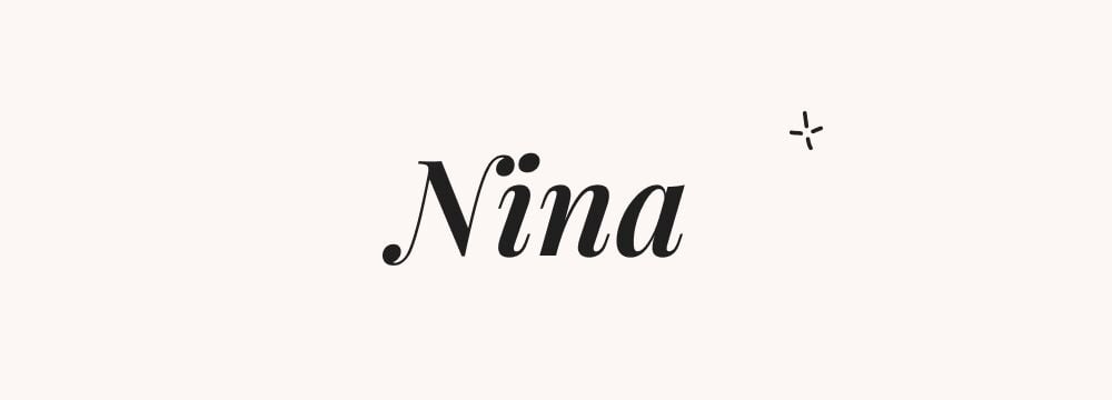 Nina, prénom russe pour fille court et poétique, meilleur choix slave doux et simple