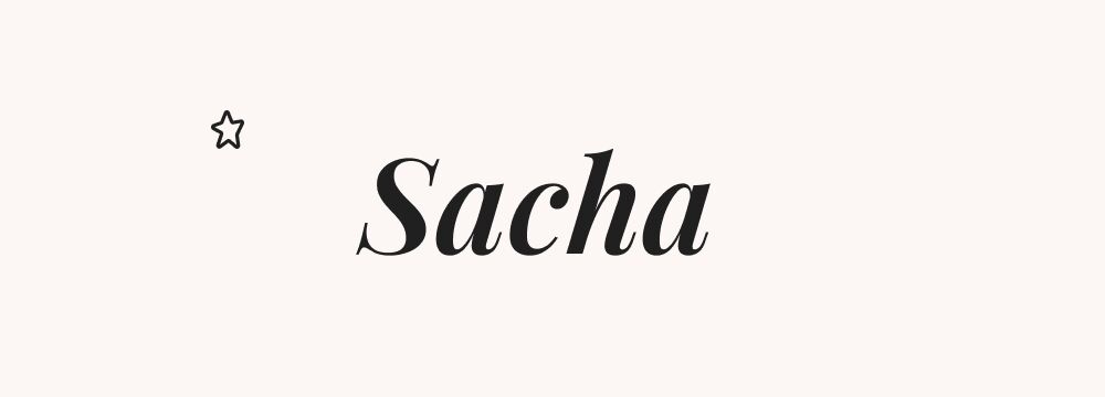 Sacha, prénom russe pour garçon tendance et mixte, l'un des prénoms slaves les plus populaires