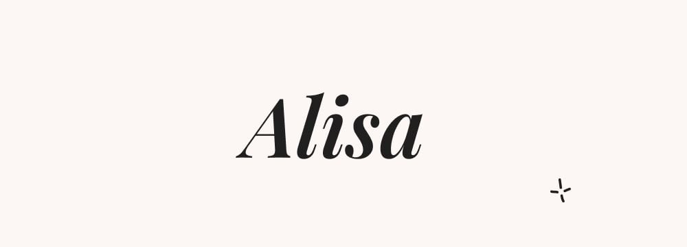 Alisa, prénom russe pour fille tendance, version slave moderne du classique Alice