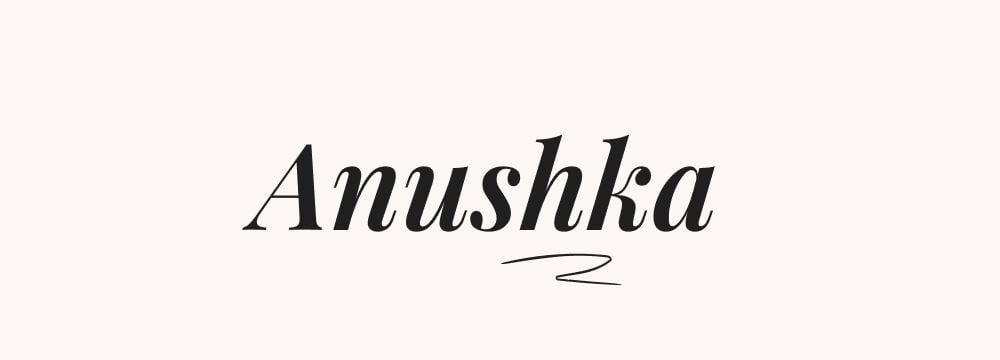 Anushka, prénom russe pour fille doux et affectueux, l'un des plus beaux diminutifs slaves