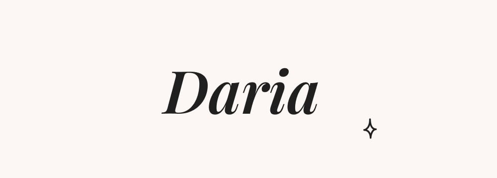 Daria, meilleur prénom russe pour fille fort et lumineux, grand classique slave féminin