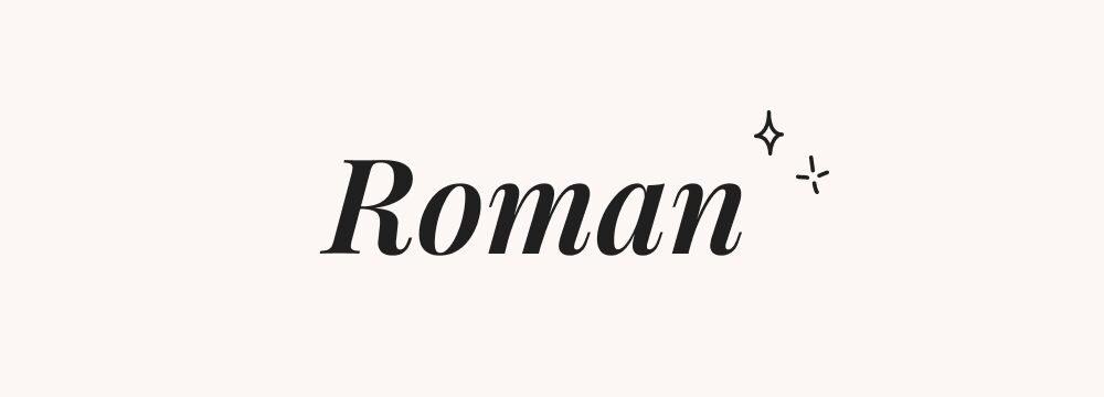 Roman, prénom russe pour garçon court et tendance, l'un des meilleurs prénoms slaves masculins