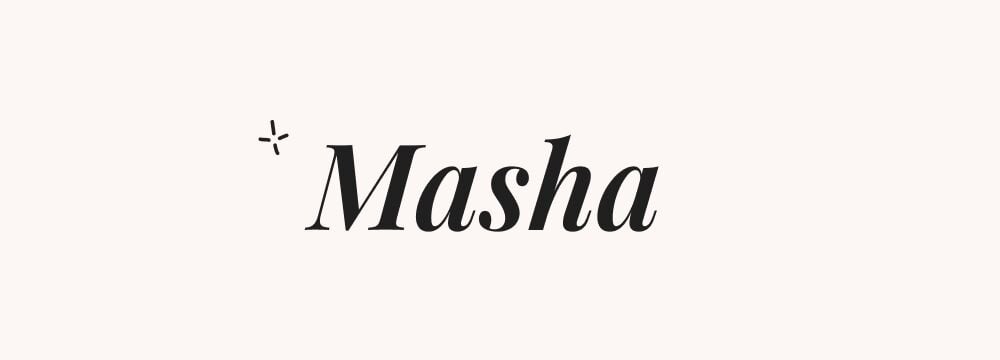 Masha, meilleur prénom russe pour fille doux et affectueux, diminutif de Maria