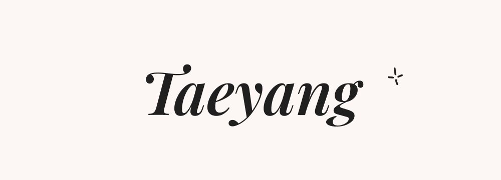 Prénom coréen garçon Taeyang : signification et origine
